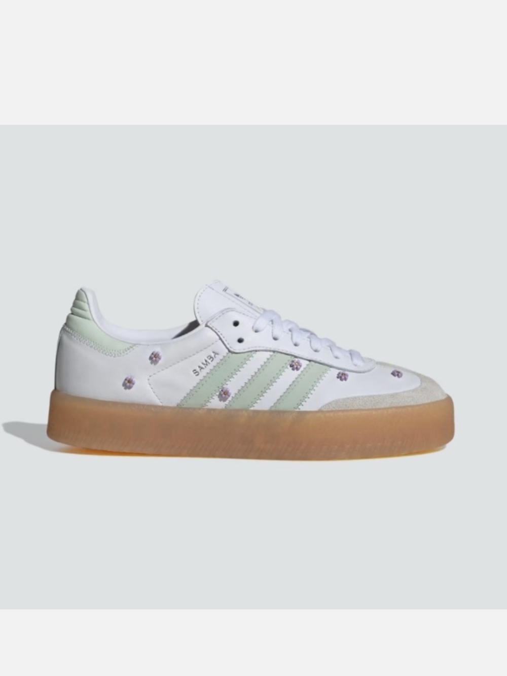 Japan Floral Sage Samba Adidas Sneakers - Picture 5 of 6